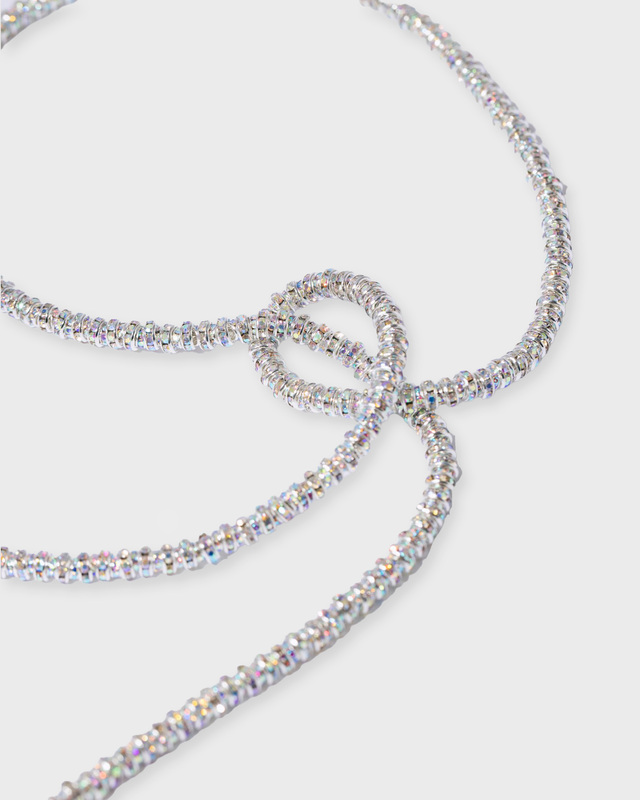 Pearl Octopuss.y Necklace Skinny Serpent Chain Silver ONESIZE