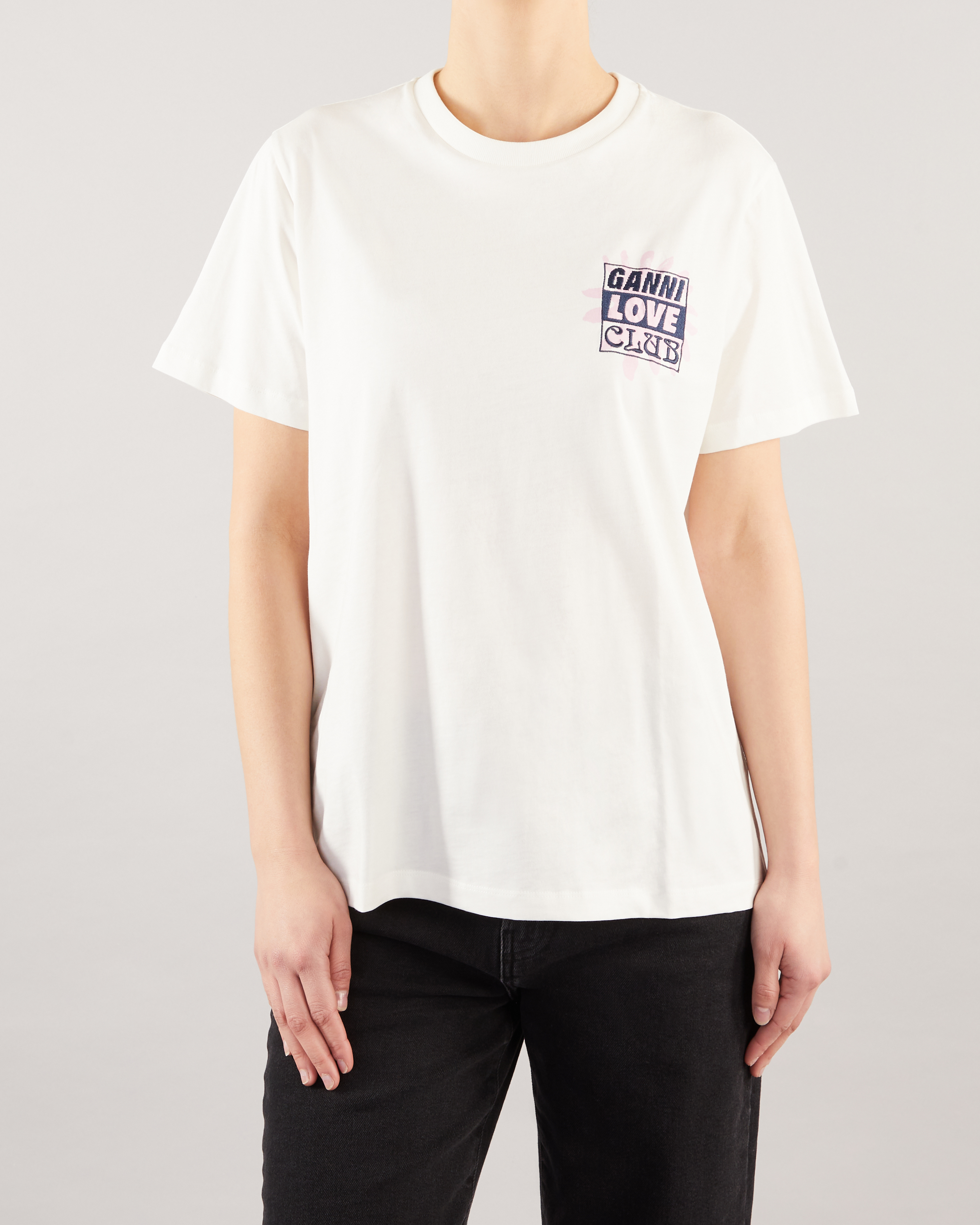 Basic Jersey Loveclub Print T-shirt 