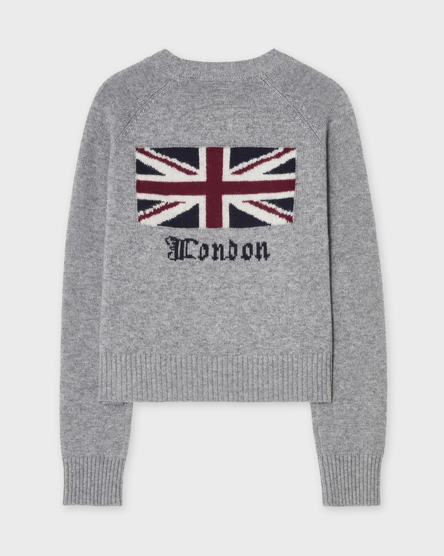 CLOEYS Sweater City London Grey Grå XS-S