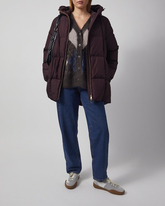 Moncler Jacket Darbon Burgundy  MONCLER 2 (M)