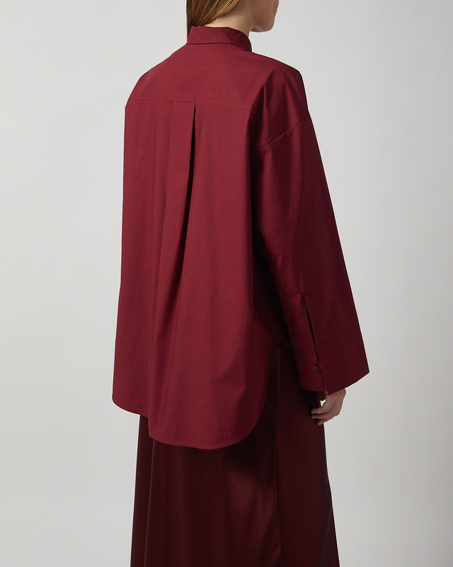 By Malene Birger Shirt Derris Cabernet 42