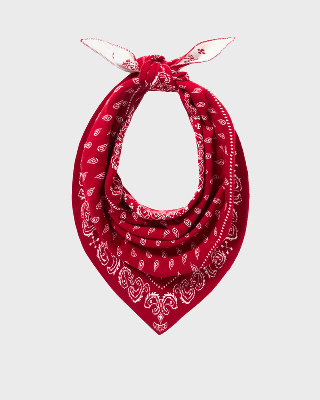 Guest In Residence Cashmere Scarf The Wild Rag Röd/cream ONESIZE