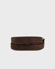 The Attico Belt Cintura Dark Brown M
