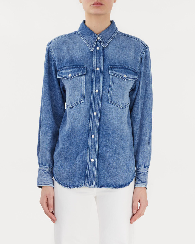 Isabel Marant Étoile Shirt TAHIS Ljusblå FR 36 (EUR 34)