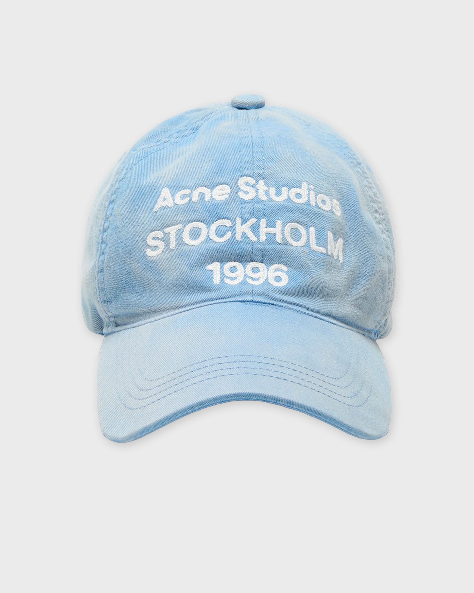 Acne Studios Cap Logo In Blue