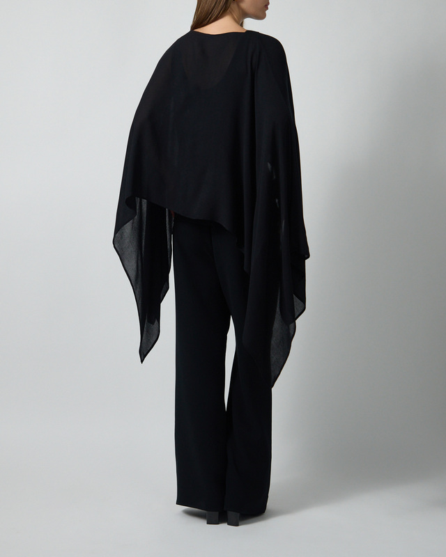 Wakakuu Icons Cape Ilse Sheer Svart ONESIZE