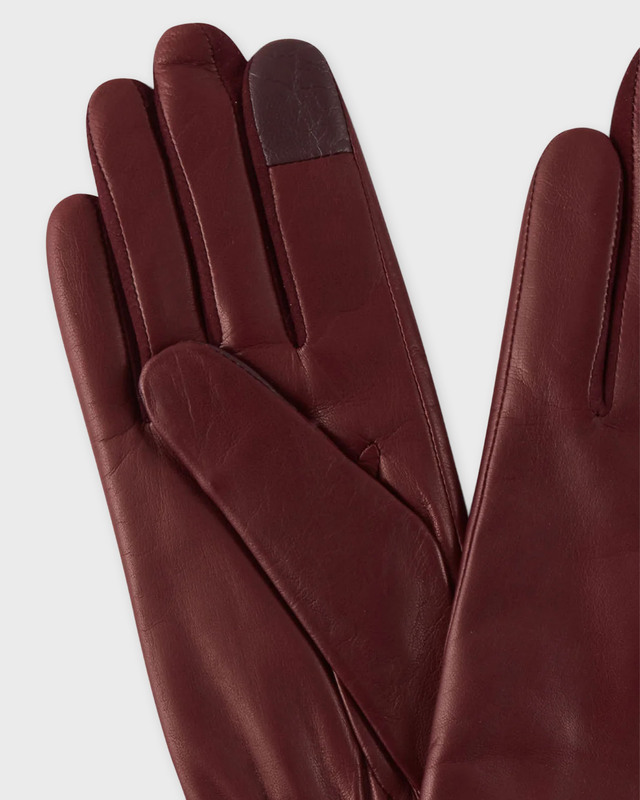 Handsome Stockholm Gloves Essentials Vino Vinröd L