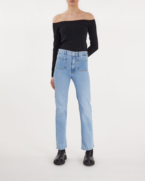 Jeans AW014 Alta Blå 2