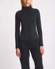 HOPE Topp Fitted Mockneck Washed black 34
