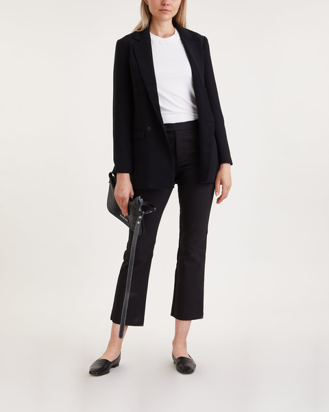 Trousers Alice Cropped Flare Black 2