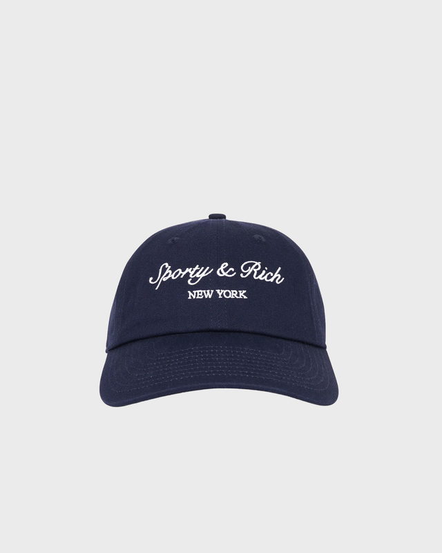 Sporty & Rich Caps Syracuse NY Navy ONESIZE