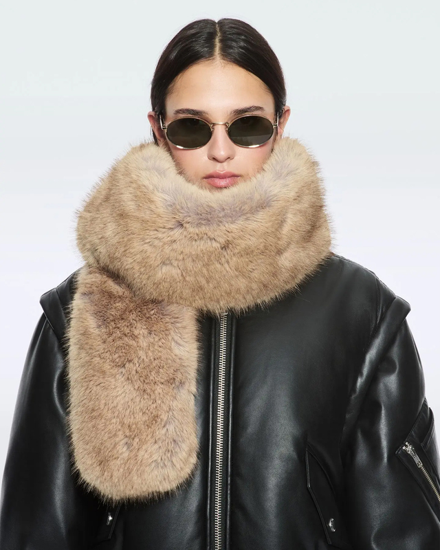 STAND STUDIO Scarf Lone Natural ONESIZE