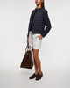 Moncler Kofta Padded Cotton Zip-Up Blå L