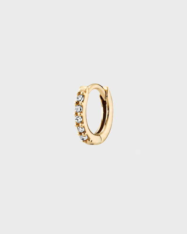 Maria Black Lamarr Huggie 6 MD YG14K Guld ONESIZE