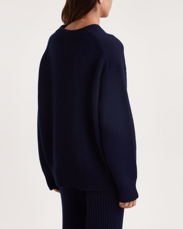 LISA YANG Tröja Renske Navy 2 (M-L)