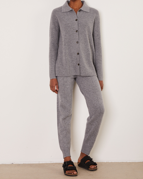 Cashmere Trousers Amiya Grey 1