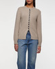KHAITE Kofta Josette Beige/grå S