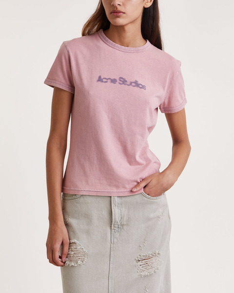 T-Shirt Blurred  Lila 1