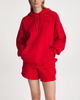 ROTATE Birger Christensen Hoodie Sweat Röd S