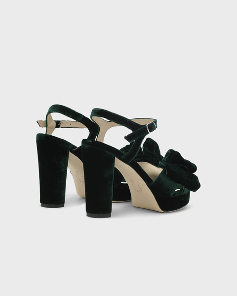Heels Melody Velvet Grön 2