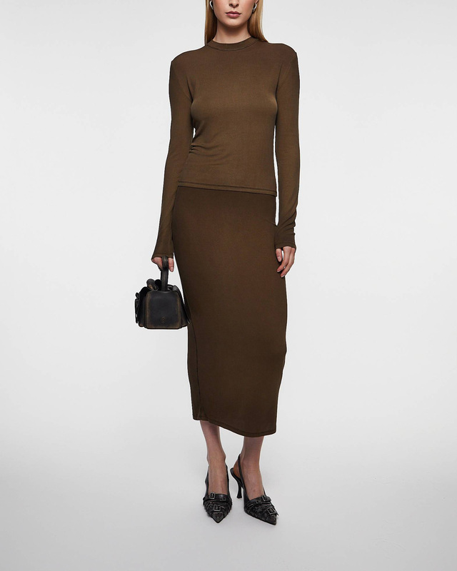 Acne Studios Topp Long Sleeve T-Shirt Mud S