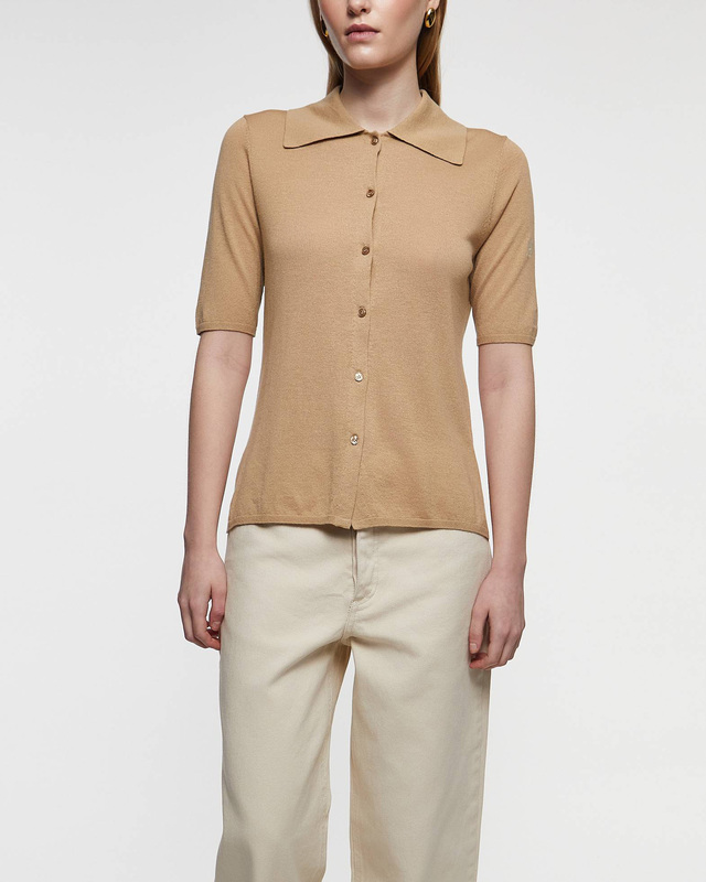 By Malene Birger Blouse Dotta Sand XL