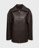 Wakakuu Icons Jacka Lugo Faux Leather Brun XS