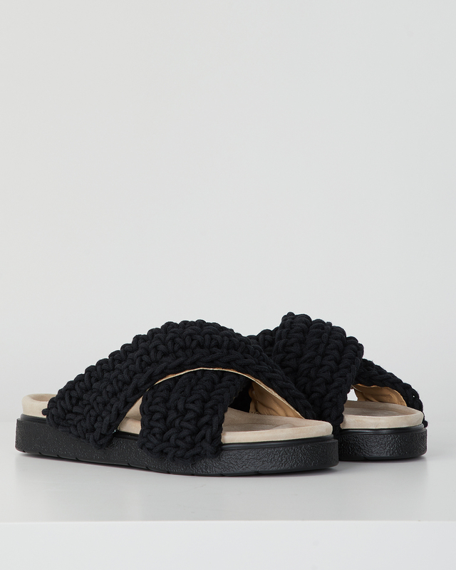 Inuikii Sandals Slipper Woven Svart EUR 41
