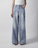 Zimmermann Jeans Alchemy Applique Relaxed Flare Blue/green 26