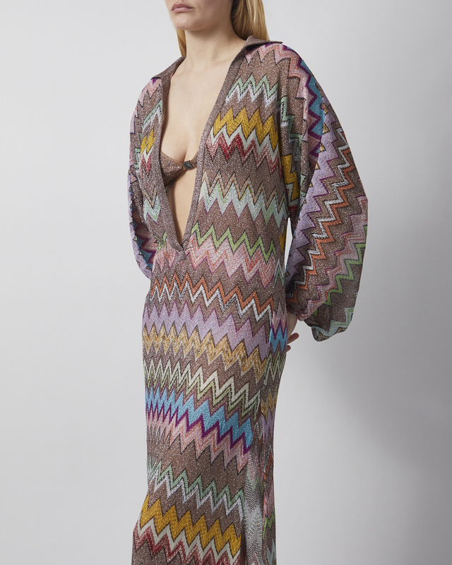 Missoni Dress Long Cover Up Multicolor IT 44 (EUR 40)