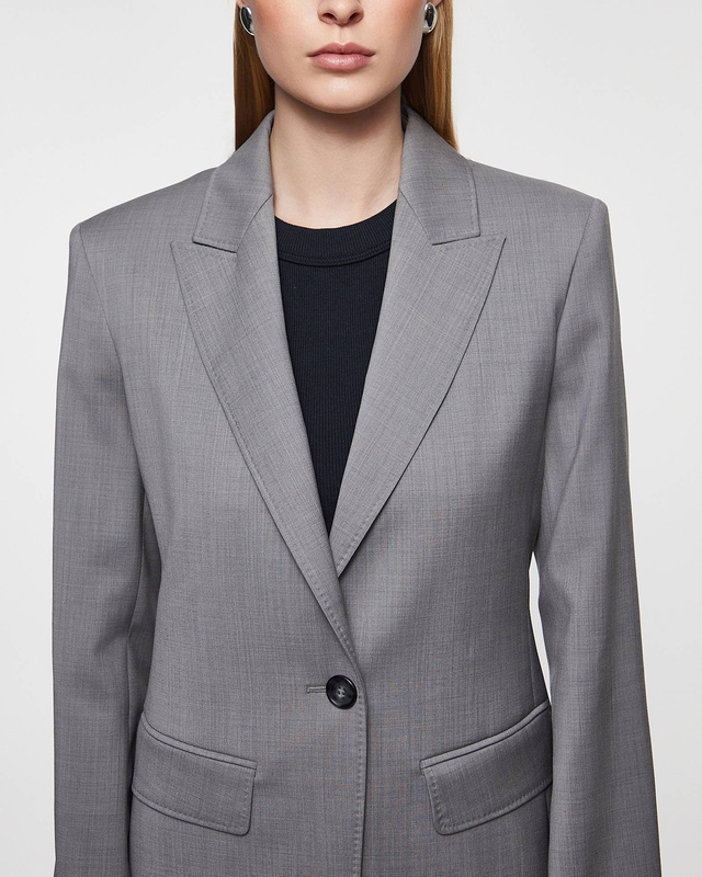 Max Mara Studio Kavaj Farad Grå IT 46 (EUR 40)