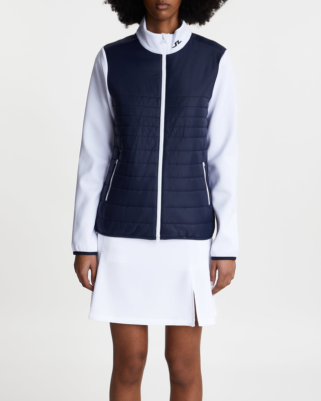 J Lindeberg Jacket Martina Quilt Hybrid Navy XS