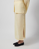 Malina Skjørt Fannie Pointelle Knitted Maxi Light Yellow XL