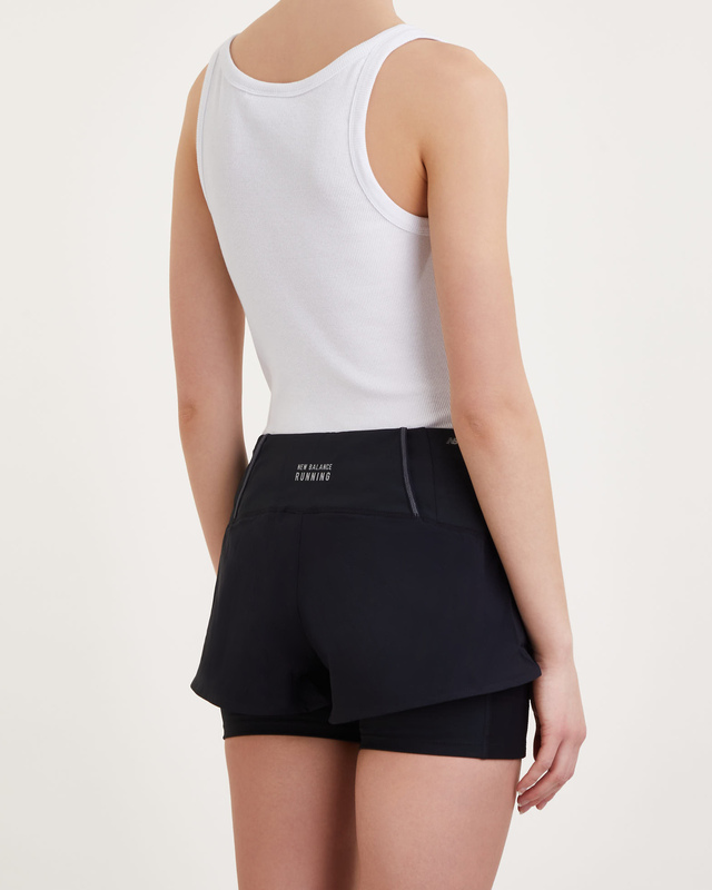 New Balance Shorts Impact Run 2in1  Svart L