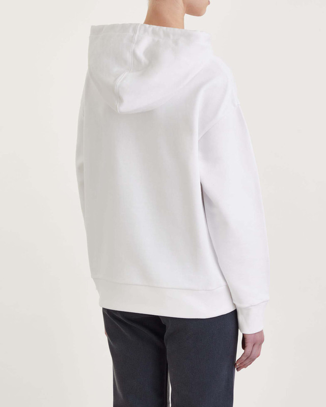 Moncler Classic Hoodie Logo Natural L