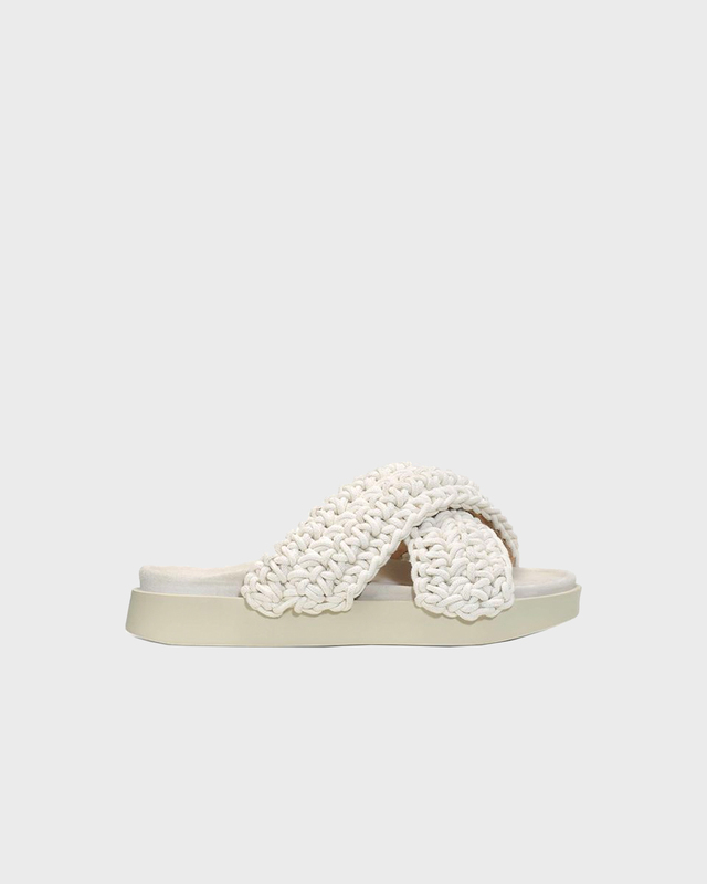 Inuikii Woven Slipper White EUR 37