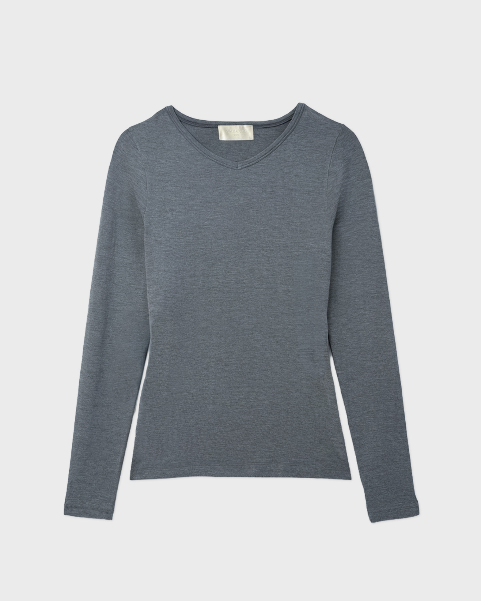 Wakakuu Icons Women's Grey Melange Top Zoe Modal Xl