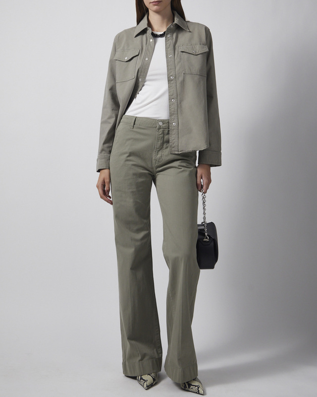 7 For All Mankind Pants MODERN DOJO Comfort Twill Khaki 26