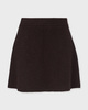 LISA YANG Skirt Clare Cashmere Mörkbrun 2 (M-L)