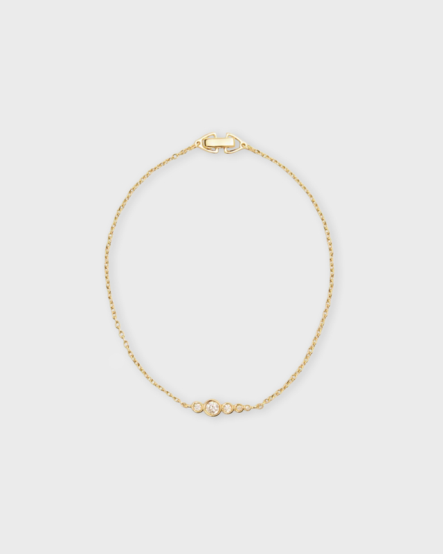 Ragbag Bracelet Ottilia Gold Guld ONESIZE