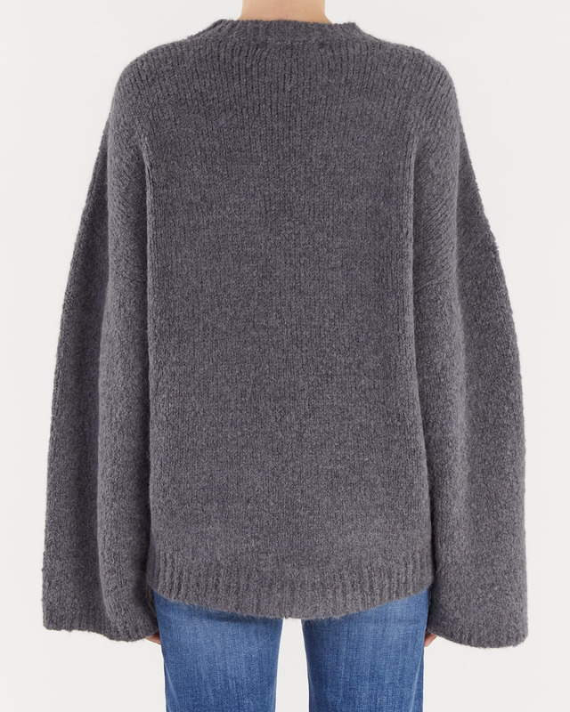 Wakakuu Icons Sweater Fluffy Jumper Grey XS