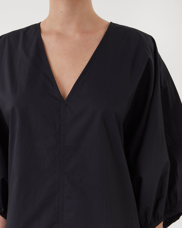 By Malene Birger Blouse Shirt Piamontes Black 34