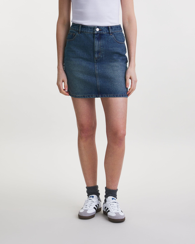 Wakakuu Icons Skirt Cleo Denim Blå XS