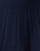 J Lindeberg Skirt Pamela Pintelle Knitted Navy S