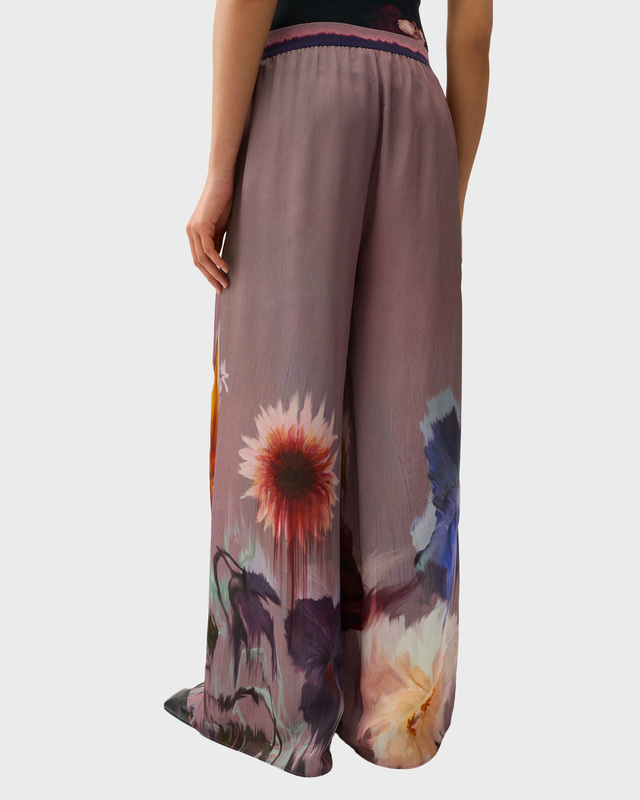 Rodebjer Trousers Berta Flower Lila M