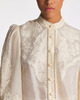 Zimmermann Blus Ottie Embroidered Creme 1 (S-M)