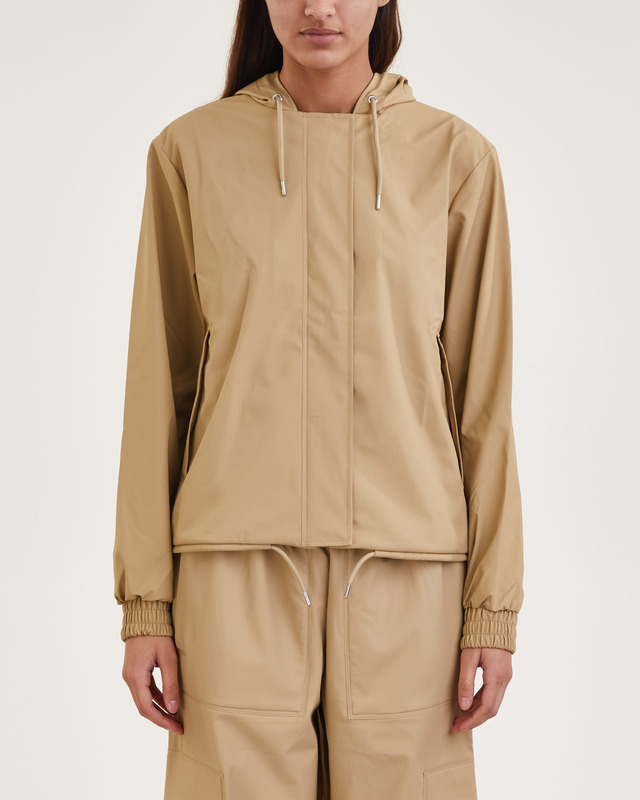 Rains String W Jacket Sand L