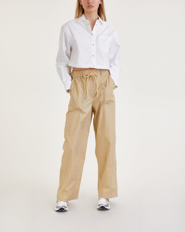 Moncler Skjorta Cropped Vit IT 44 (EUR 40)