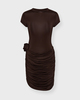 ROTATE Birger Christensen Dress Nuria  Brown 36