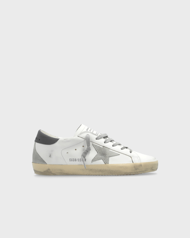 Golden Goose Deluxe Brand Sneakers Super-Star Leather Heel Suede EUR 36